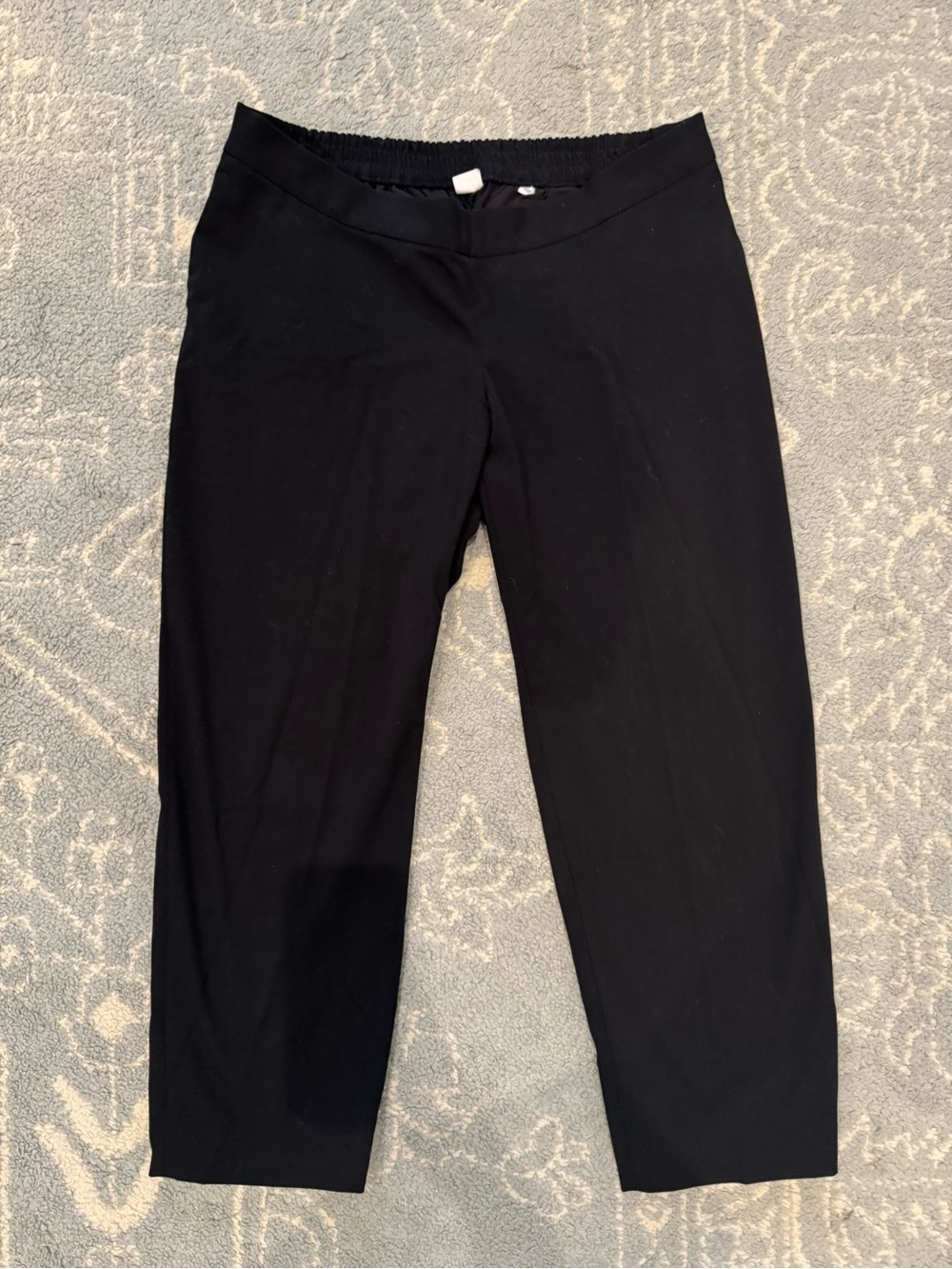 GAP Maternity Black Ankle-Length Pull-On Dress Pants